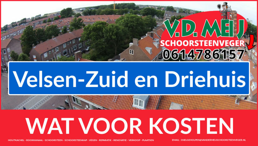 schoorsteen renoveren Velsen-Zuid en Driehuis